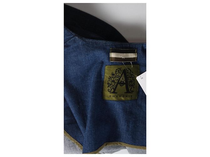 Giacca Alessandra Chamonix in cotone blu - vista 3