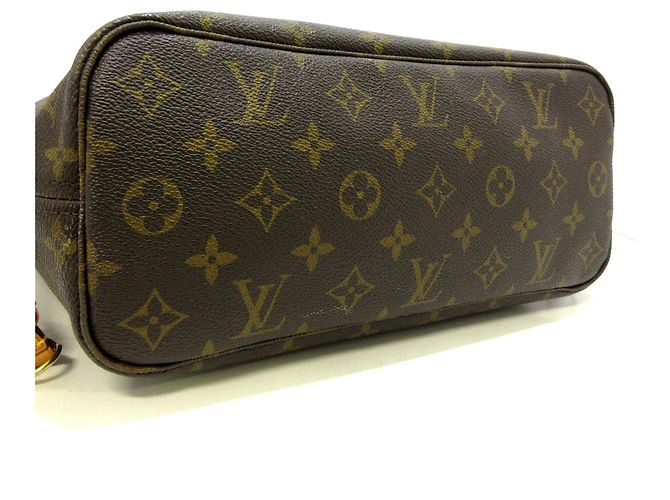 Louis Vuitton Neverfull PM Castaño - vista 3