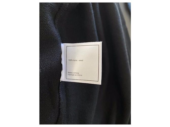 Cambon Cardigan Chanel Uniform Negro - vista 6