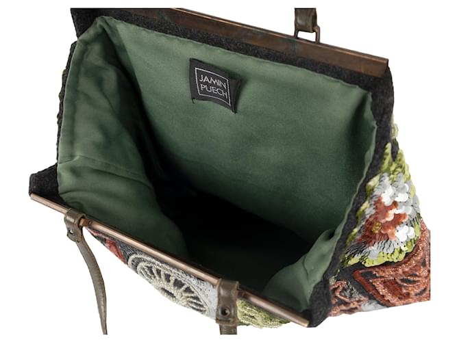 Borsa con paillettes Jamin Puech Multicolore - vista 3