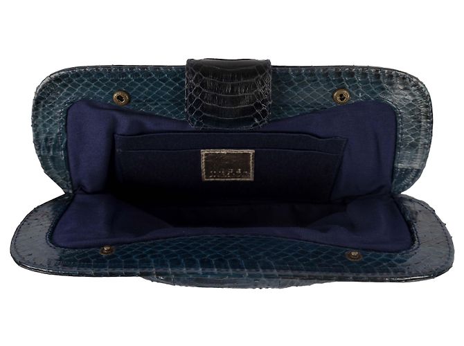 Cartera Angel Jackson Chandra Azul - vista 4