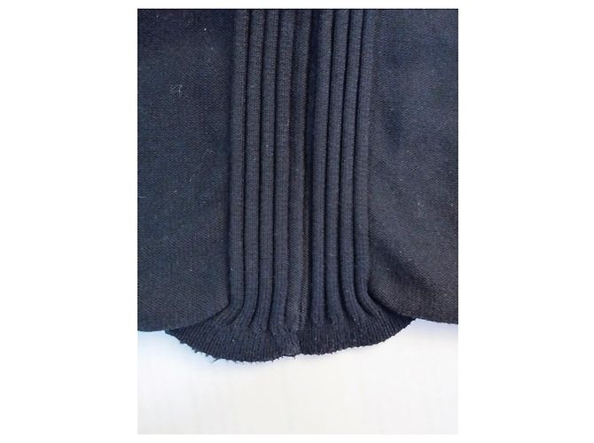 JEAN PAUL GAULTIER JACKE PULLOVER JACKE gefüttert ZIP RELIEFS RÜCKEN S XL ODER T 40 AN T 44 Marineblau - Ansicht 5