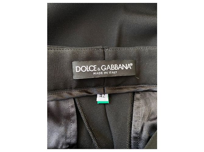 Dolce & Gabbana Pantalón Dolce&Gabbana con rayas Negro - vista 12