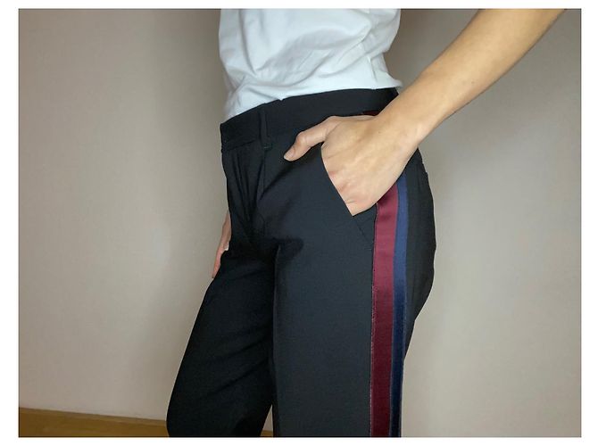 Dolce & Gabbana Pantalón Dolce&Gabbana con rayas Negro - vista 4