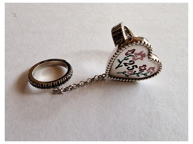 Anello Gucci 25 in argento sterling 925 Rosa - vista 11