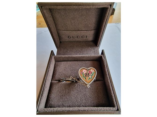 Anello Gucci 25 in argento sterling 925 Rosa - vista 3