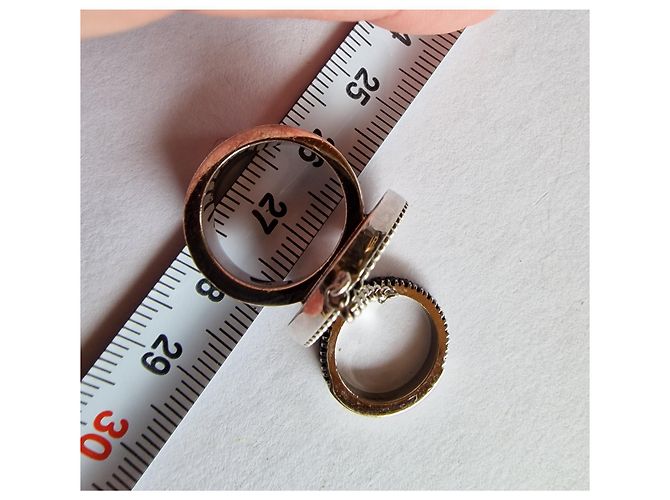 Anello Gucci 25 in argento sterling 925 Rosa - vista 5