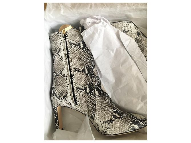 Jimmy Choo Stiefeletten Schwarz Weiß - Ansicht 2