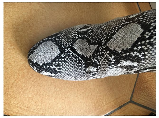 Jimmy Choo Stiefeletten Schwarz Weiß - Ansicht 6