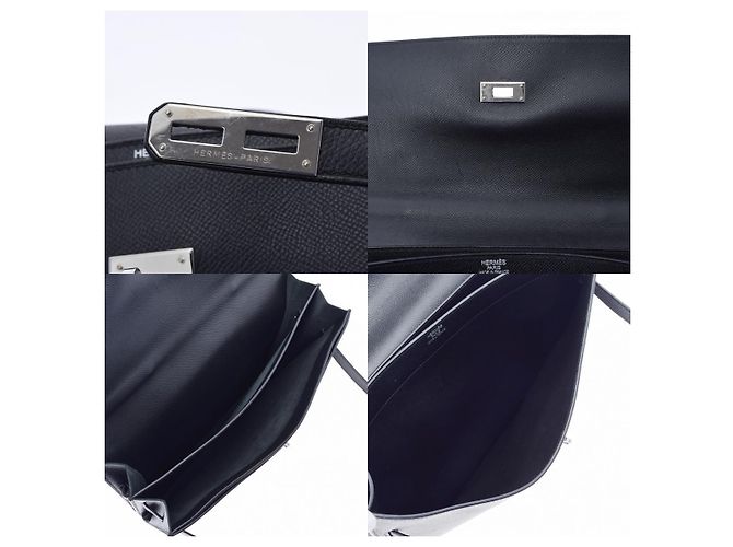 Hermès Kelly Depeche 38 Black - view 5
