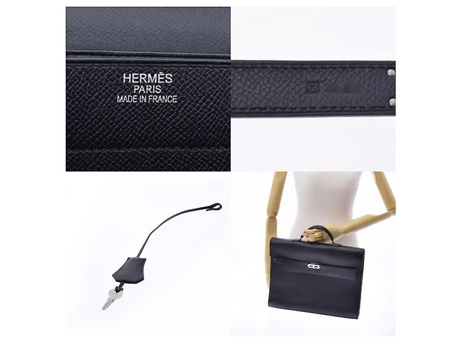 Hermès Kelly Depeche 38 Black - view 6