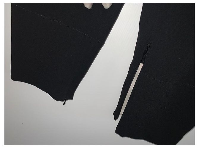 Pantalones Balenciaga de seda negro - vista 7