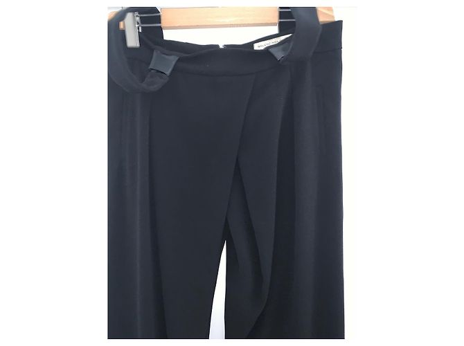 Pantalones Balenciaga de seda negro - vista 10