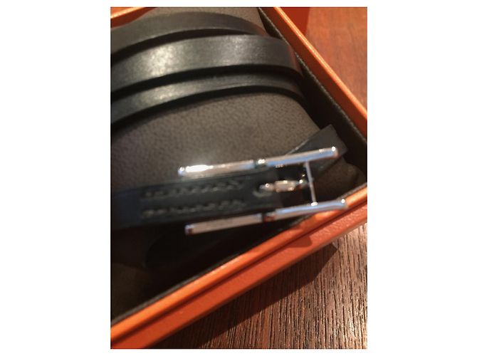 Hermès Hapi Hermes Bracelet Black - view 3