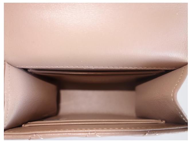 Timeless Mini borsa Chanel classica beige - vista 4