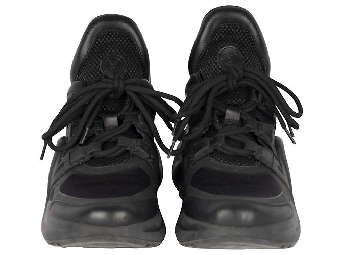 Sneakers Louis Vuitton Archlight nere Nero - vista 2