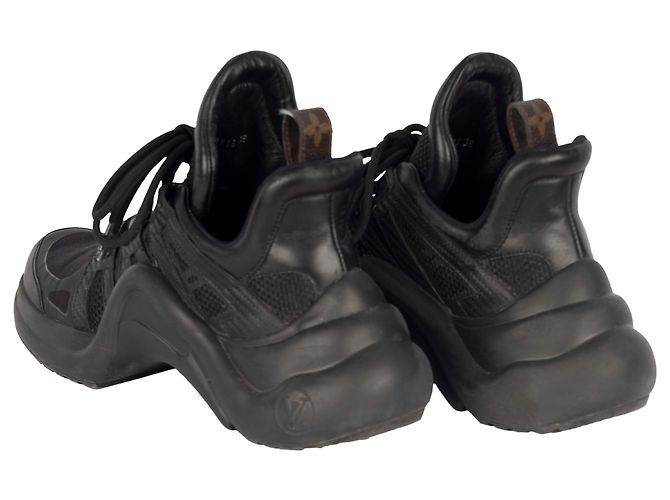 Sneakers Louis Vuitton Archlight nere Nero - vista 3
