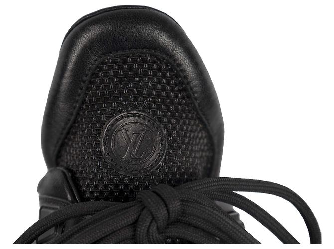 Sneakers Louis Vuitton Archlight nere Nero - vista 6