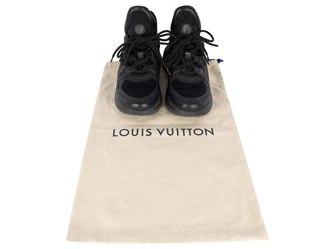 Sneakers Louis Vuitton Archlight nere Nero - vista 8