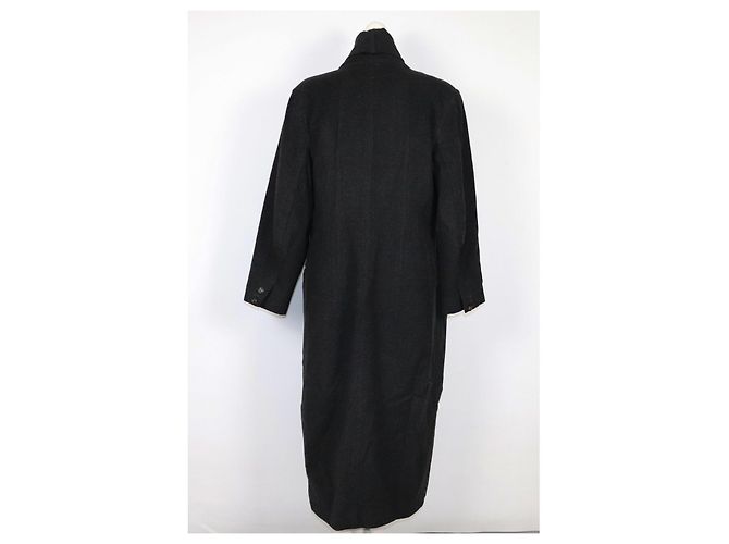 Abrigo Jil Sander Gris de Lana y Cachemira Talla 40 - vista 2