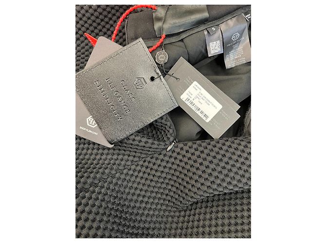 Sciarpa Philipp Plein Nera in Poliestere Nero - vista 6