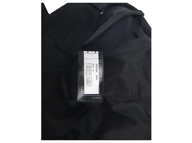 Ba&sh Cinley Slim Hose aus schwarzer Baumwolle - Ansicht 4