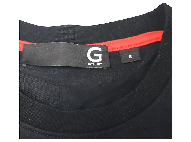 T-shirt G Givenchy Mouse Patch in cotone nero - vista 4