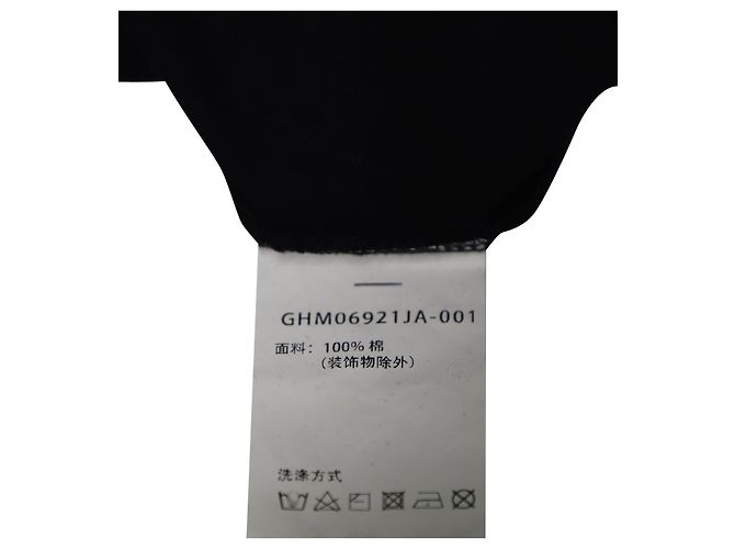 T-shirt G Givenchy Mouse Patch in cotone nero - vista 5