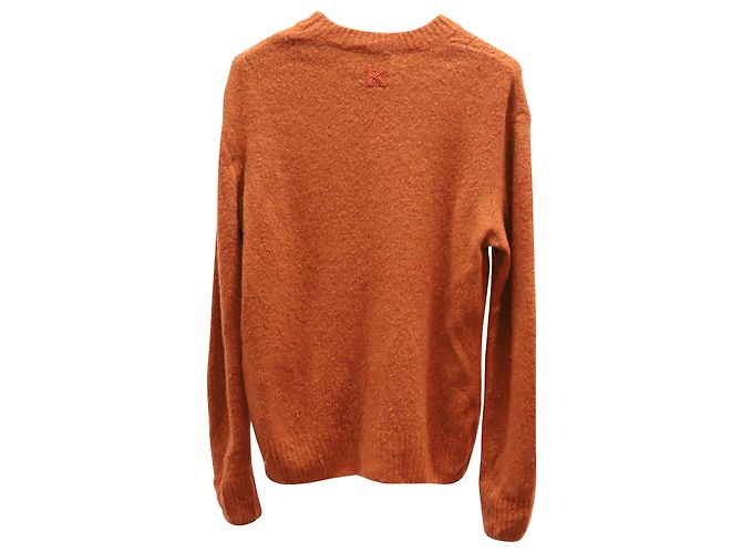 Kenzo Pullover aus recyceltem Kaschmir in Orange - Ansicht 2