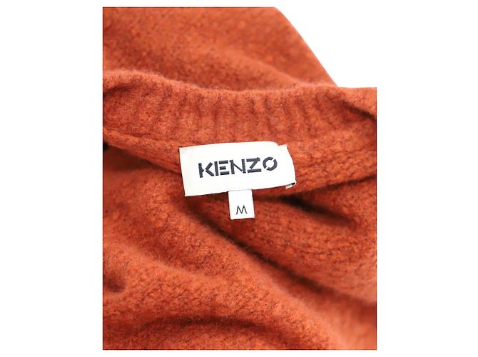 Kenzo Pullover aus recyceltem Kaschmir in Orange - Ansicht 3