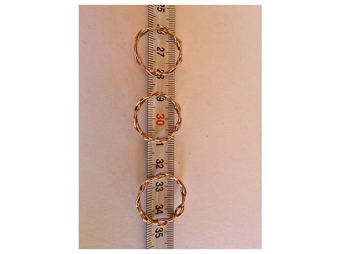 Tiffany & Co 3 Anelli Infinity in Rubedo Metal Rosa - vista 10