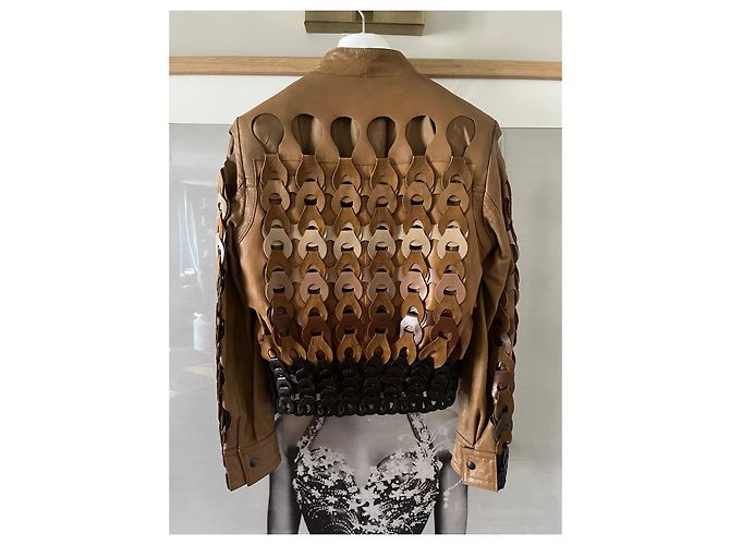 Maison Martin Margiela Lederjacke - vista 2