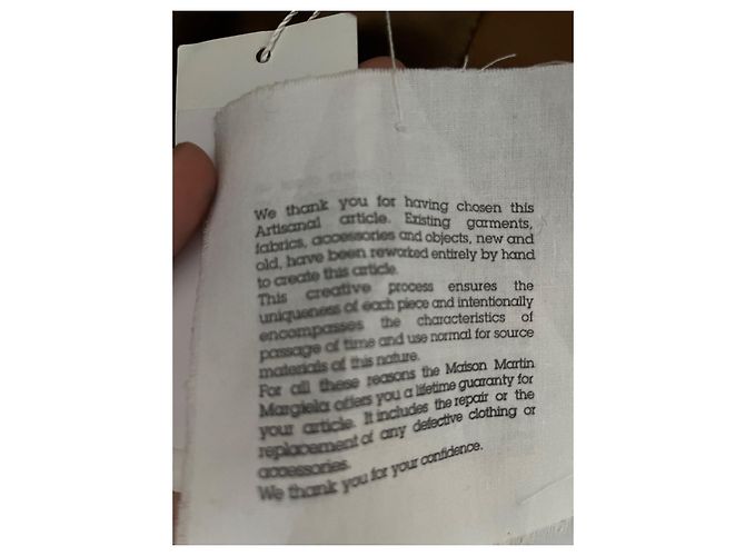 Maison Martin Margiela Lederjacke - vista 4