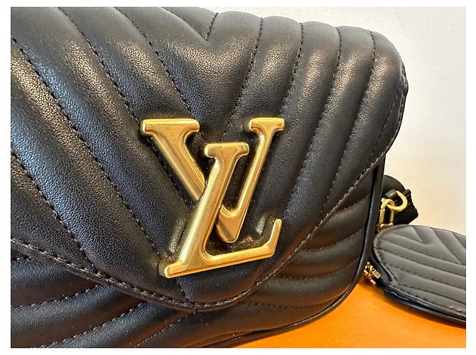 Multi Pochette Louis Vuitton New Wave Multi-Pochette Schwarz - Ansicht 2