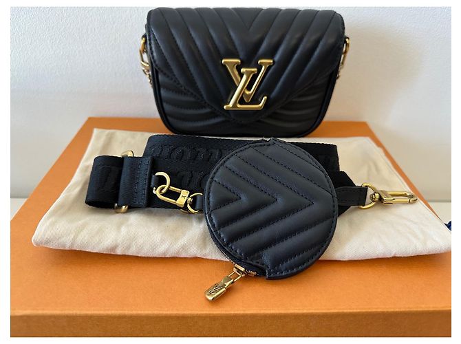 Multi Pochette Louis Vuitton New Wave Multi-Pochette Schwarz - Ansicht 7