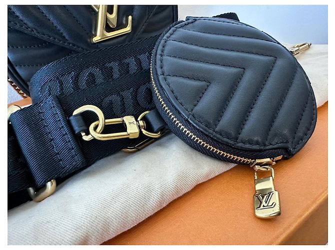 Multi Pochette Louis Vuitton New Wave Multi-Pochette Schwarz - Ansicht 8