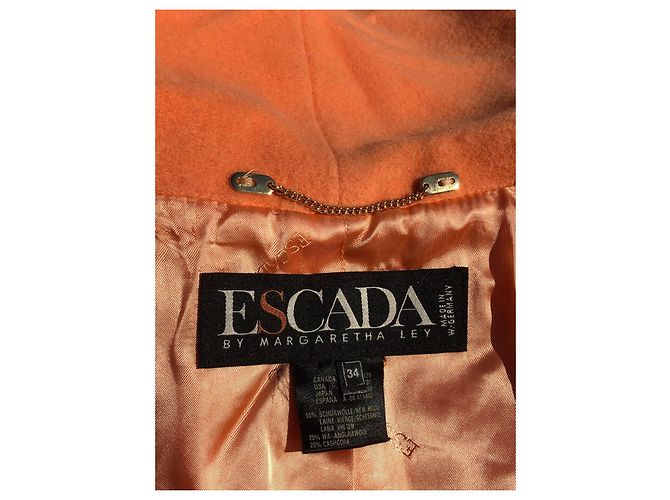 Abrigo melocotón de Margaretha Ley, Escada - vista 5