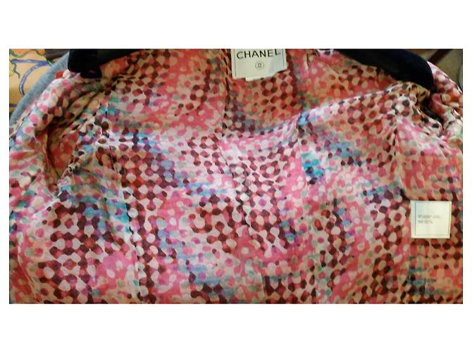 Giacca Chanel T Rosa e Arancione - vista 11