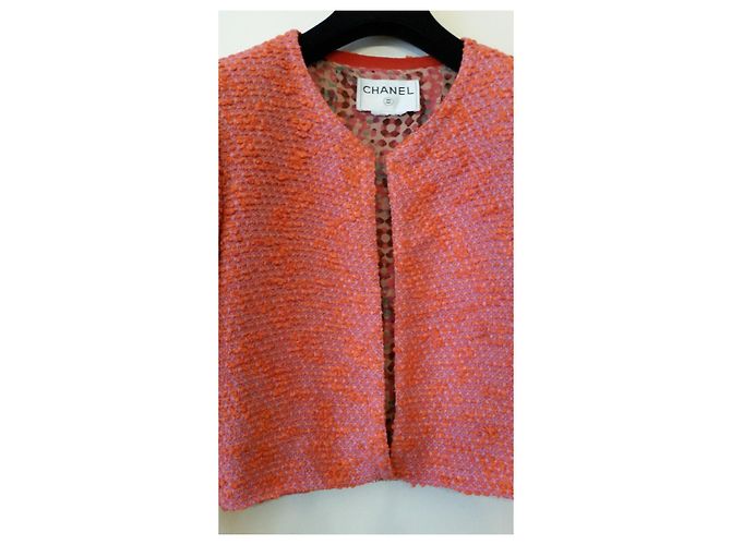 Giacca Chanel T Rosa e Arancione - vista 2