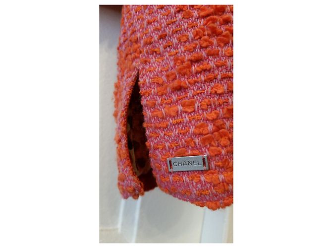 Giacca Chanel T Rosa e Arancione - vista 3