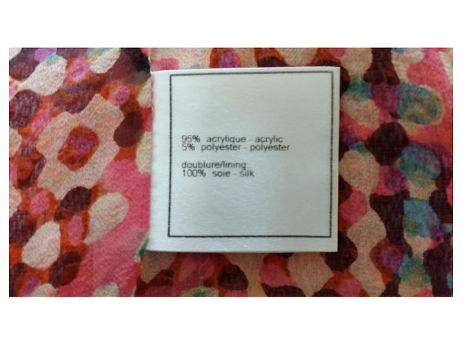 Giacca Chanel T Rosa e Arancione - vista 8