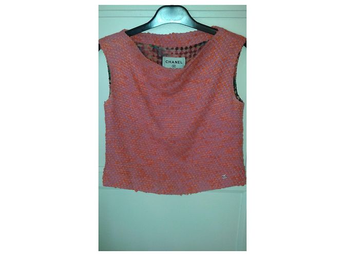 Top Chanel Rosa e Arancione - vista 9