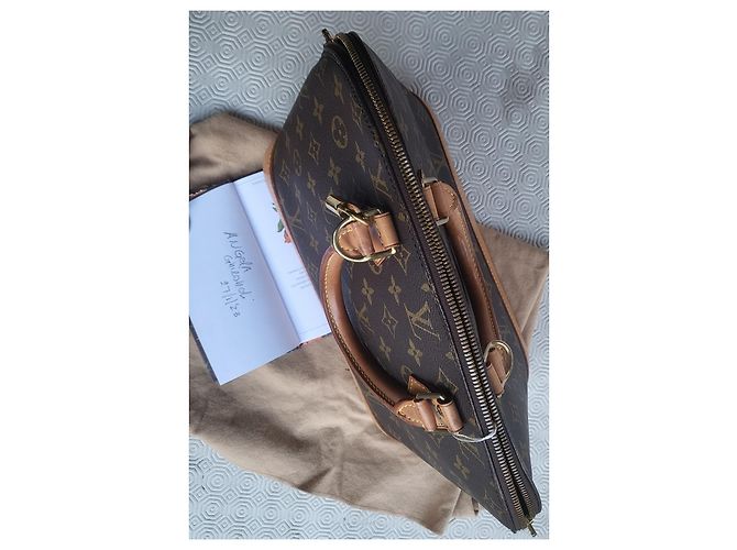 LOUIS VUITTON SAC ALMA PM MONOGRAMME Marron - vue 10