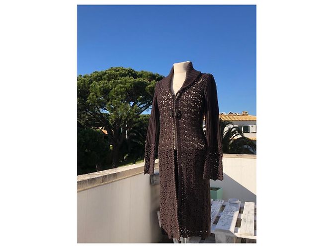 100% Chaqueta de crochet de lana de Karen Millen - vista 5