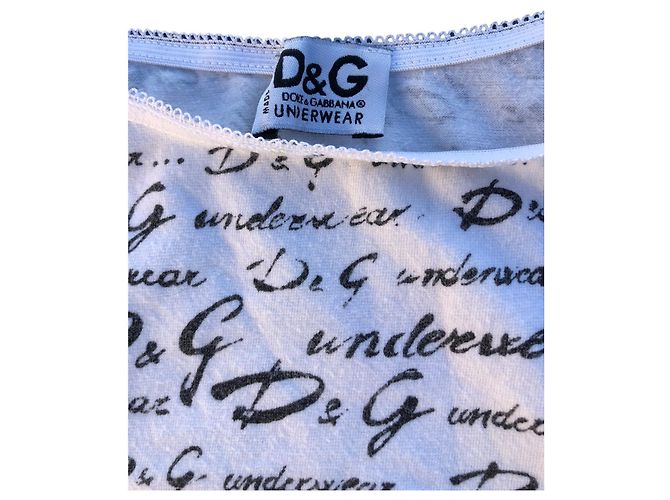 Camiseta interior ajustable Dolce & Gabbana Negro Rosa Blanco - vista 3