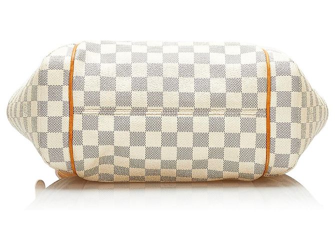 Louis Vuitton White Damier Azur Totally PM Bianco - vista 4