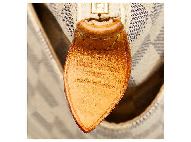 Louis Vuitton White Damier Azur Totally PM Bianco - vista 8