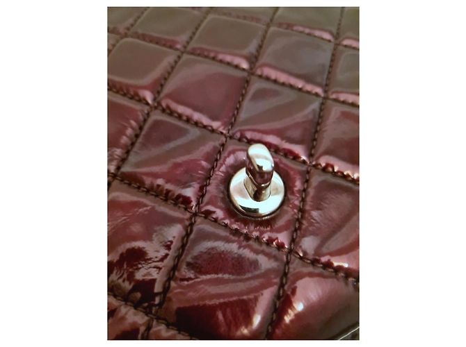 Timeless Chanel Bordeaux intramontabile / Classique Jumbo Bordò - vista 13