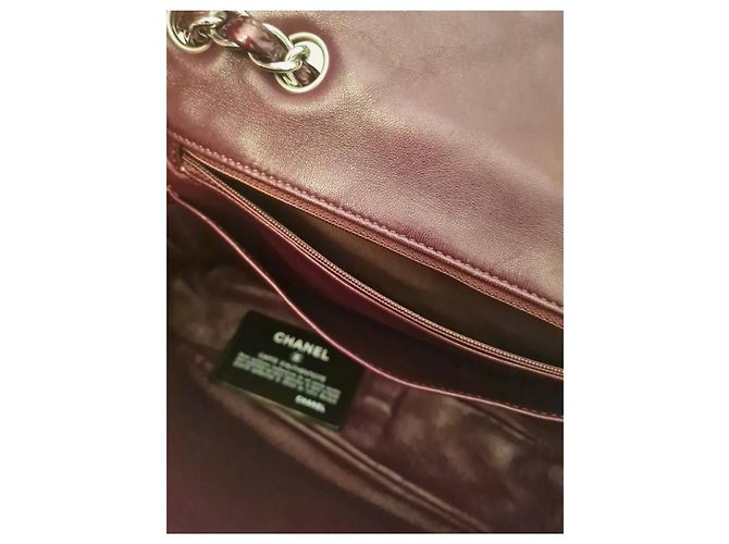 Timeless Chanel Bordeaux intramontabile / Classique Jumbo Bordò - vista 15
