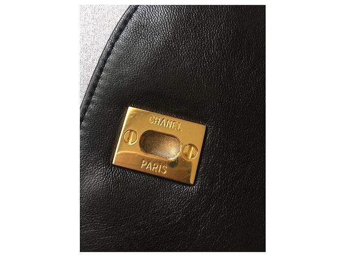 Zaino Chanel in pelle nera Nero - vista 8
